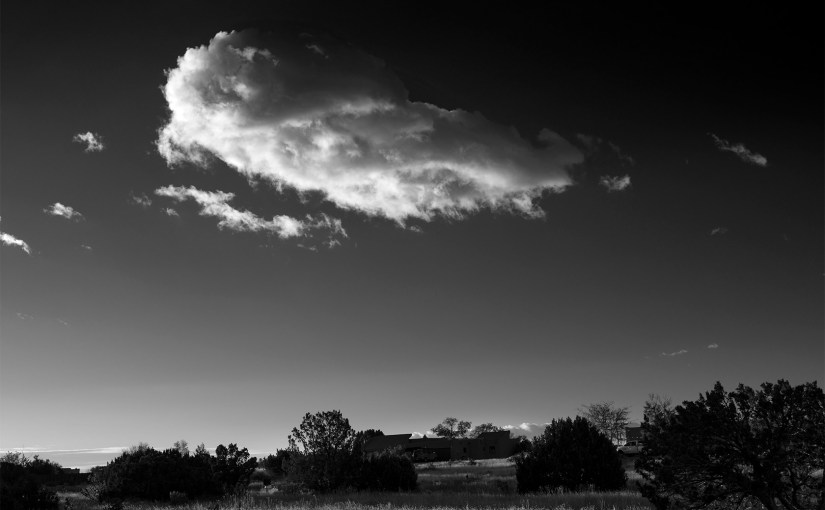 dramatic clouds New Mexico